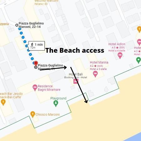 Movida Loft A Piazza Marconi Jesolo Lido - Spiaggia A 1 Minuto!!! Lido di Jesolo Bagian luar foto
